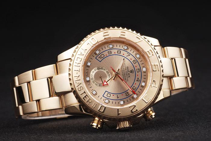 Rolex Yacht-Master II Golden Surface Watch-RY3336 Rolex Yacht-Master II Golden Surface Watch-RY3336